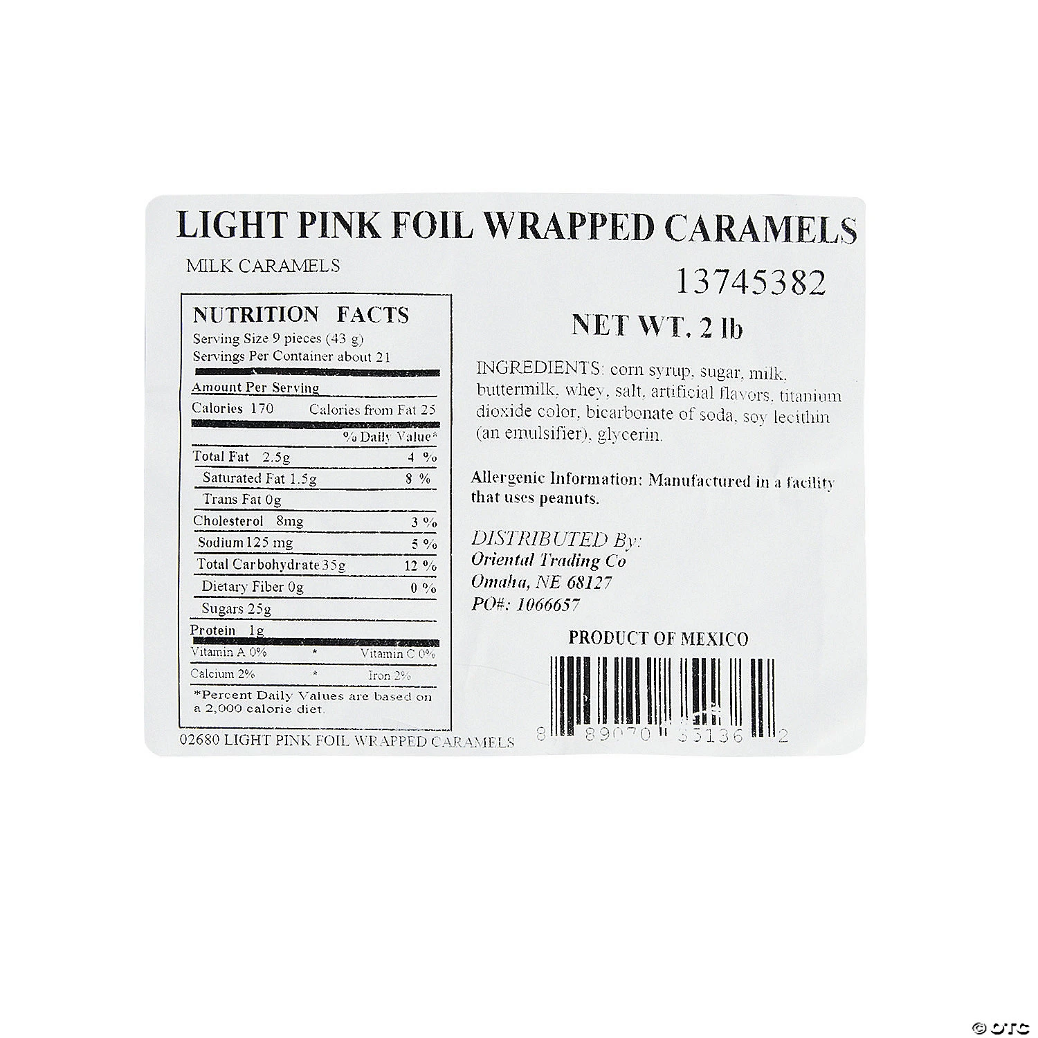 Foil-Wrapped Caramels - 189 Pc. 4 Foil-Wrapped Caramels - 189 Pc. - Image 2