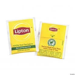 LIPTON Decaffeinated Tea Bags, 144 Count -Candy&Snacks Official Shop lipton decaffeinated tea bags 144 count13966329 a03 1