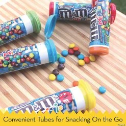 M&M'S MINIS Milk Chocolate Candy, 1.08-Ounce Tubes (Pack of 24), 2 pack -Candy&Snacks Official Shop mandms minis milk chocolate candy 1 08 ounce tubes pack of 24 2 pack14110238 a03 1
