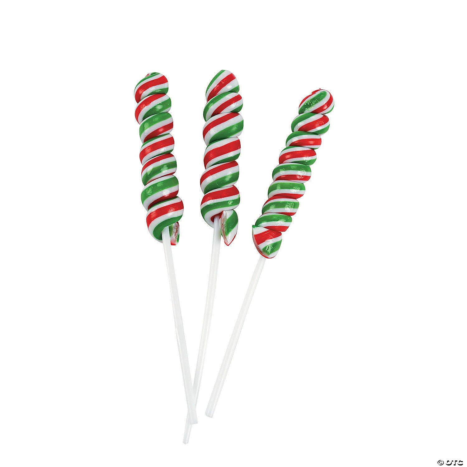 Mini Holiday Twisty Lollipops - 24 Pc. 3 Mini Holiday Twisty Lollipops - 24 Pc.
