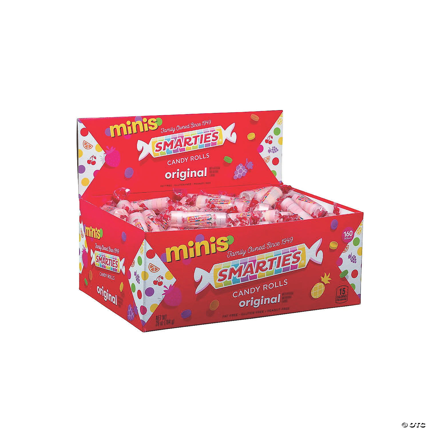 Mini Smarties® Hard Candy Rolls - 160 Pc. 3 Mini Smarties® Hard Candy Rolls - 160 Pc.