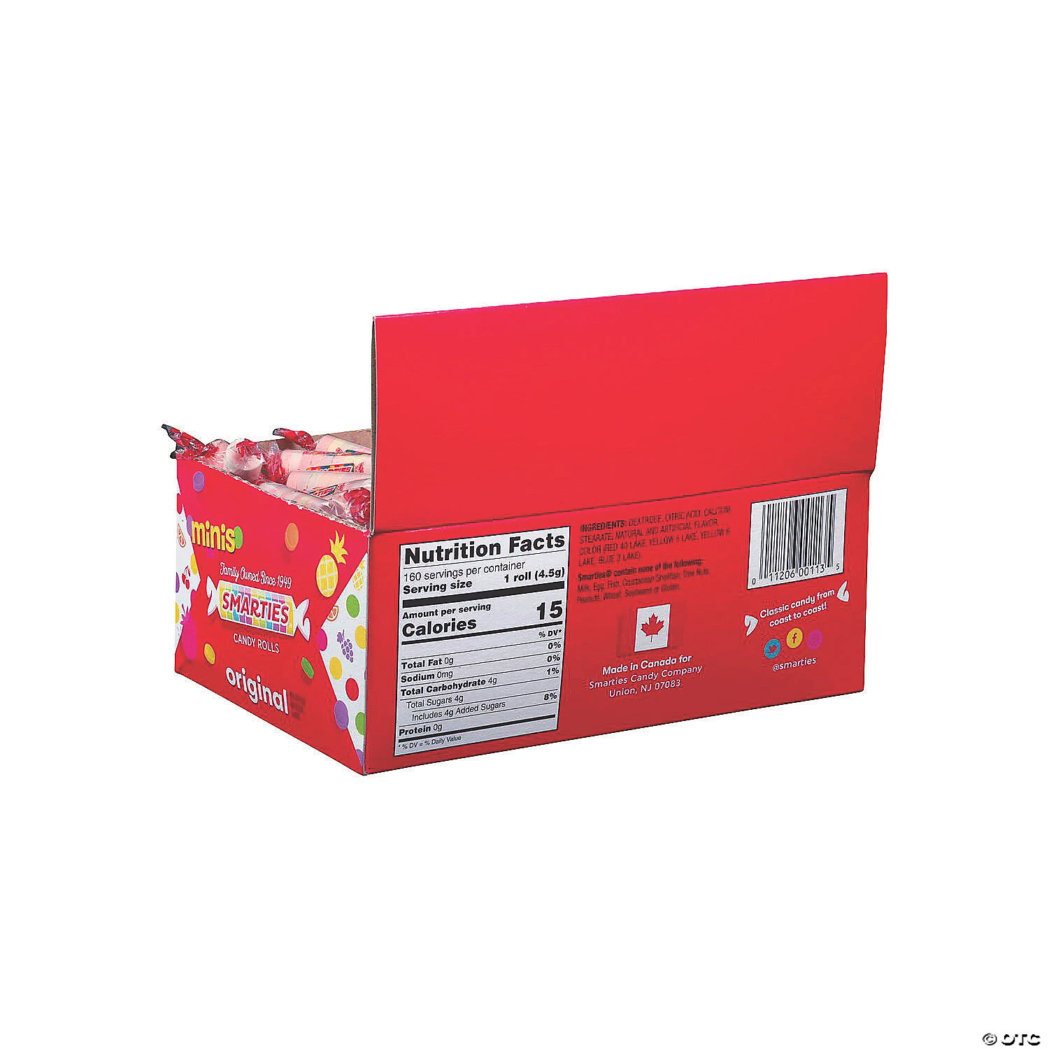 Mini Smarties® Hard Candy Rolls - 160 Pc. 4 Mini Smarties® Hard Candy Rolls - 160 Pc. - Image 2