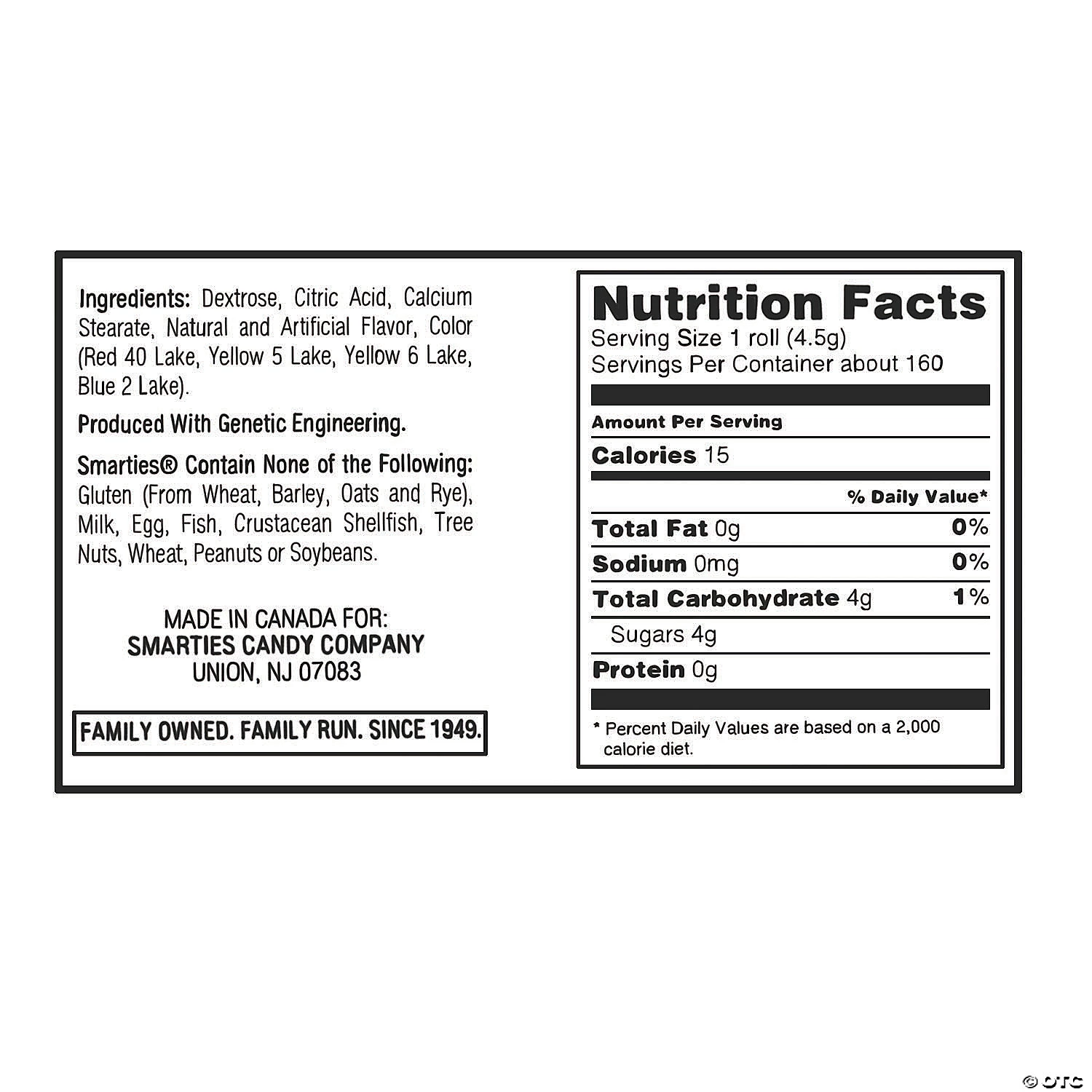 Mini Smarties® Hard Candy Rolls - 160 Pc. 6 Mini Smarties® Hard Candy Rolls - 160 Pc. - Image 4