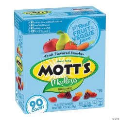 Mott's Medleys Fruit Snacks, 0.8 oz, 90 Count
