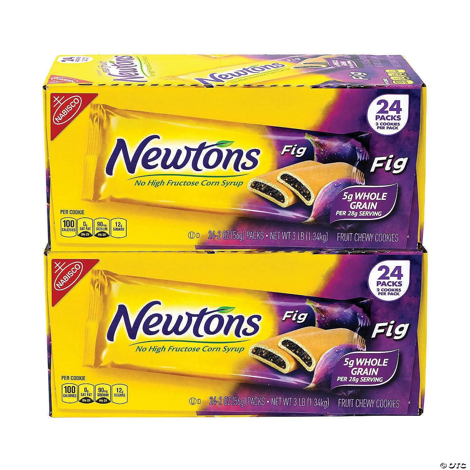 Nabisco Fig Newtons 2 Pack, 24 Count 3 Nabisco Fig Newtons 2 Pack, 24 Count
