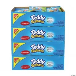 NABISCO Honey Maid Teddy Graham Snacks Honey, 1 oz, 48 Count