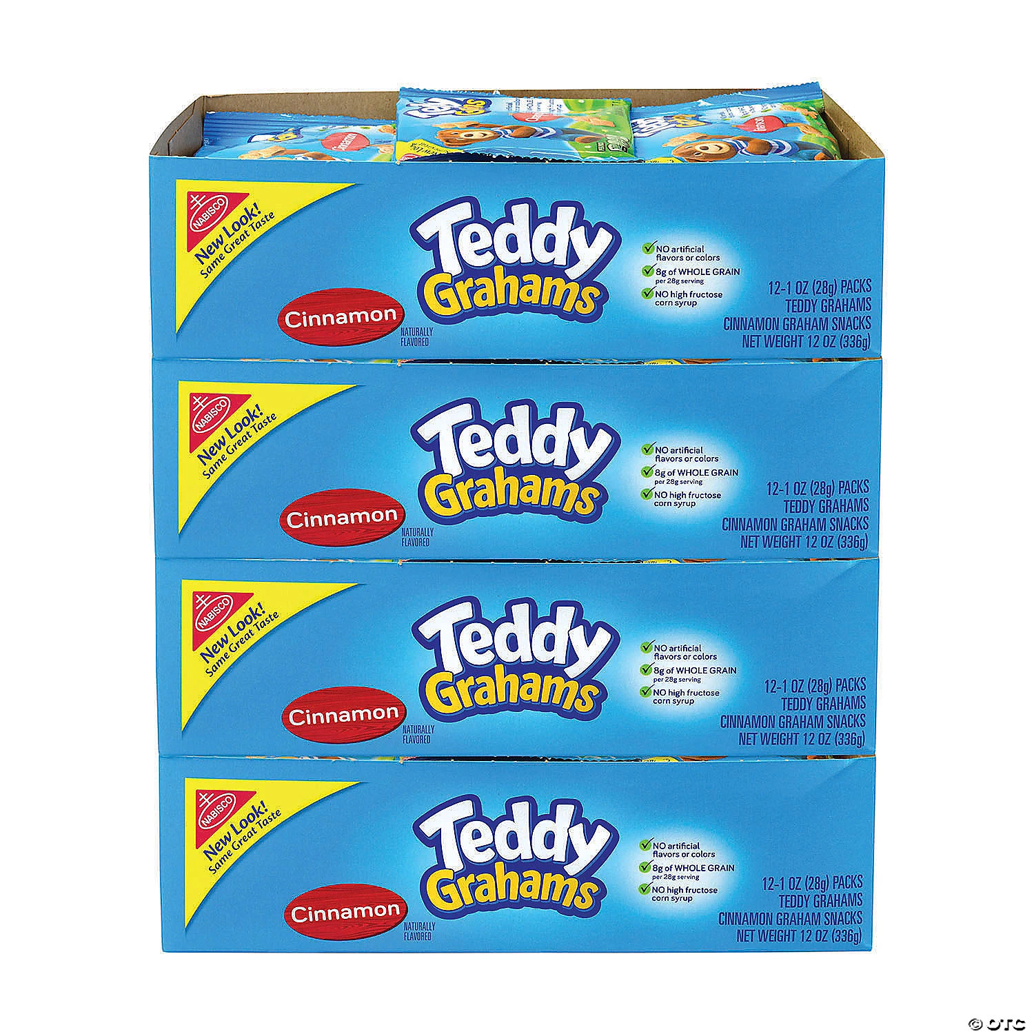 NABISCO Honey Maid Teddy Graham Snacks Honey, 1 oz, 48 Count 3 NABISCO Honey Maid Teddy Graham Snacks Honey, 1 oz, 48 Count