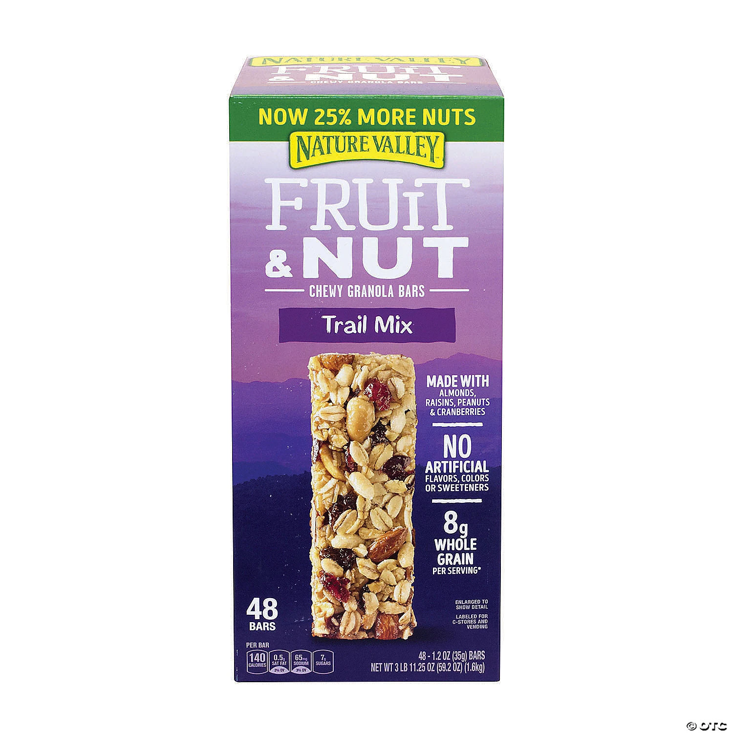 NATURE VALLEY Fruit & Nut Trail Mix Chewy Granola Bars, 48 Count 3 NATURE VALLEY Fruit & Nut Trail Mix Chewy Granola Bars, 48 Count