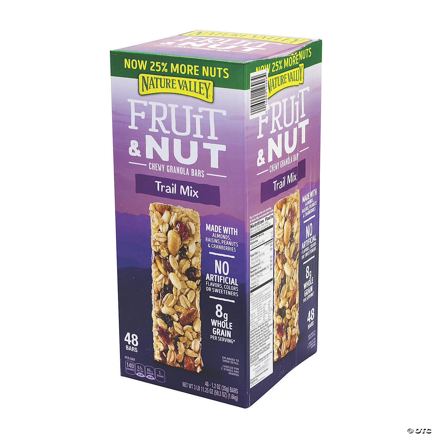 NATURE VALLEY Fruit & Nut Trail Mix Chewy Granola Bars, 48 Count 5 NATURE VALLEY Fruit & Nut Trail Mix Chewy Granola Bars, 48 Count - Image 3