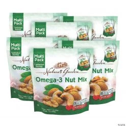 Nature's Garden Omega-3 Nut Mix, 1.2 oz, 7 Count, 6 Pack -Candy&Snacks Official Shop natures garden omega 3 nut mix 1 2 oz 7 count 6 pack13966419 a02 1