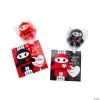 Ninja Lollipops with Valentine's Day Card for 12 -Candy&Snacks Official Shop ninja lollipops with valentines day card for 1213674610 1