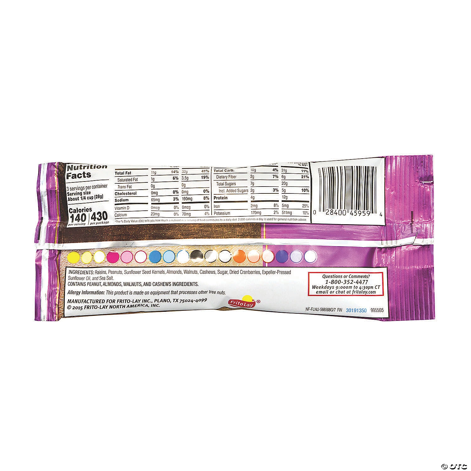 NUT HARVEST Nut & Fruit Mix, 2.25 oz, 8 Pack 5 NUT HARVEST Nut & Fruit Mix, 2.25 oz, 8 Pack - Image 3