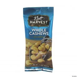 NUT HARVEST Sea Salted Whole Cashews, 2.25 oz, 8 Pack -Candy&Snacks Official Shop nut harvest sea salted whole cashews 2 25 oz 8 pack13966455 a01 1