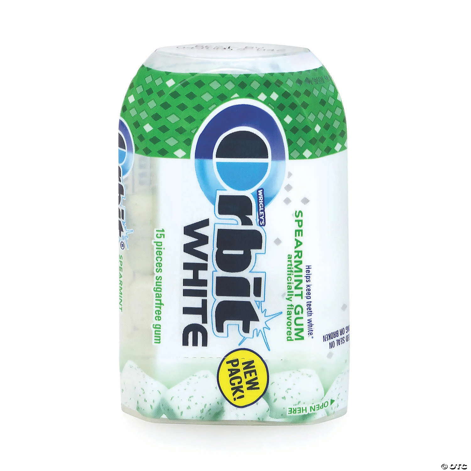 Orbit White Spearmint Sugar-Free Gum, 15 Pieces, 9 Pack 4 Orbit White Spearmint Sugar-Free Gum, 15 Pieces, 9 Pack - Image 2
