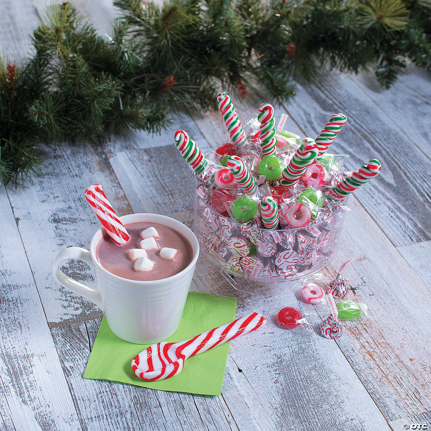 Peppermint Hard Candy Cane Spoons - 12 Pc. 5 Peppermint Hard Candy Cane Spoons - 12 Pc. - Image 3