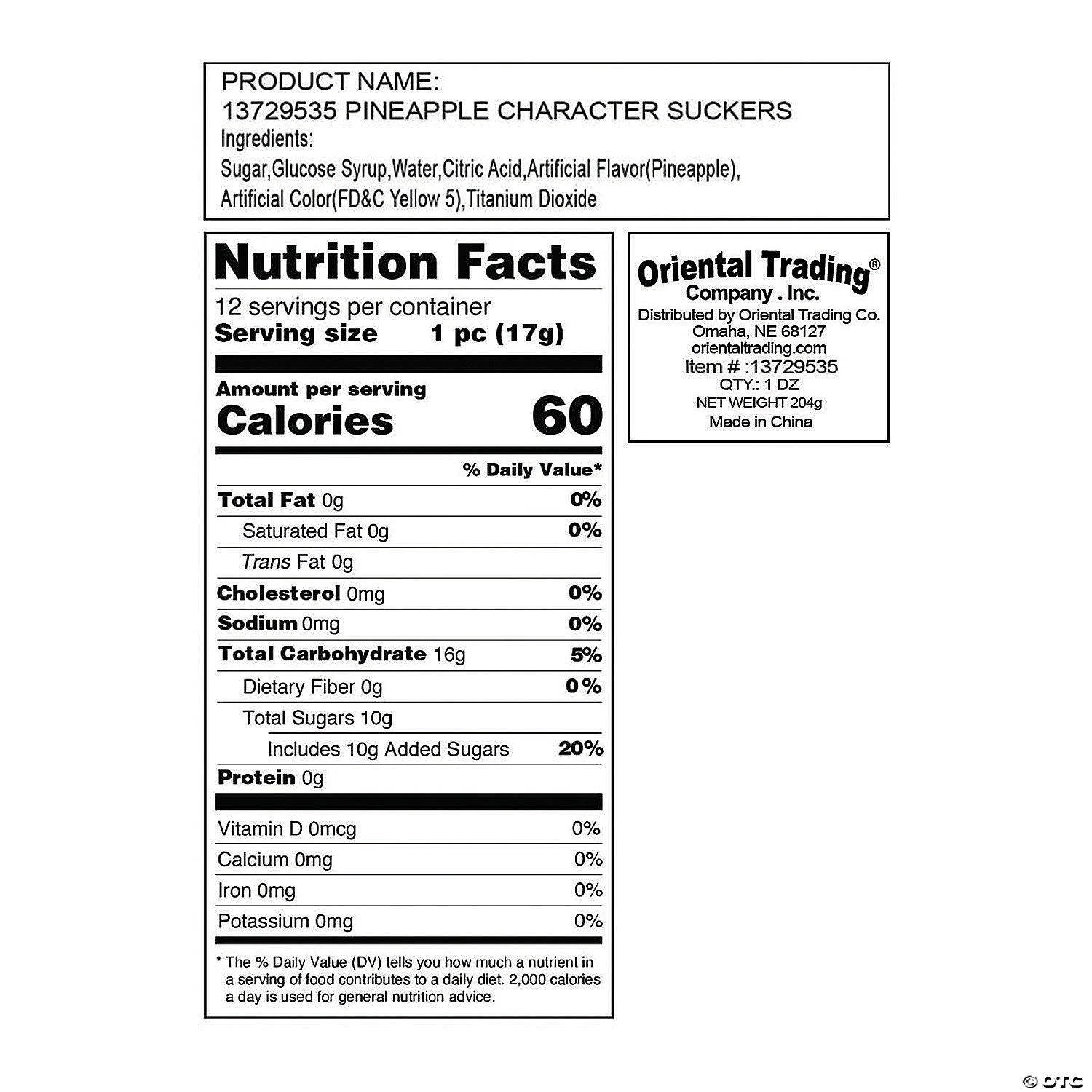 Pineapple Character Lollipops - 12 Pc. 4 Pineapple Character Lollipops - 12 Pc. - Image 2