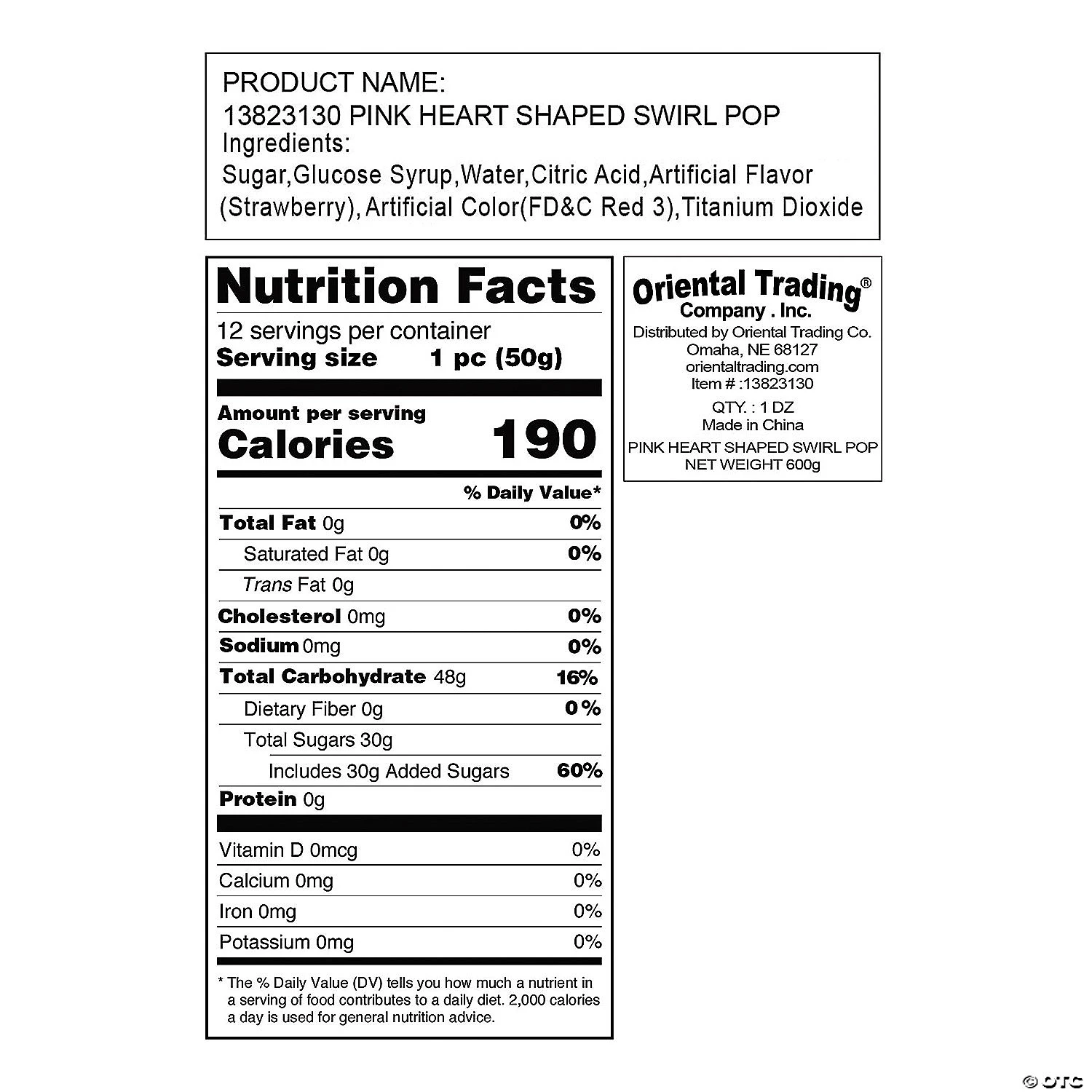 Heart-Shaped Swirl Lollipops - 12 Pc. 4 Heart-Shaped Swirl Lollipops - 12 Pc. - Image 2