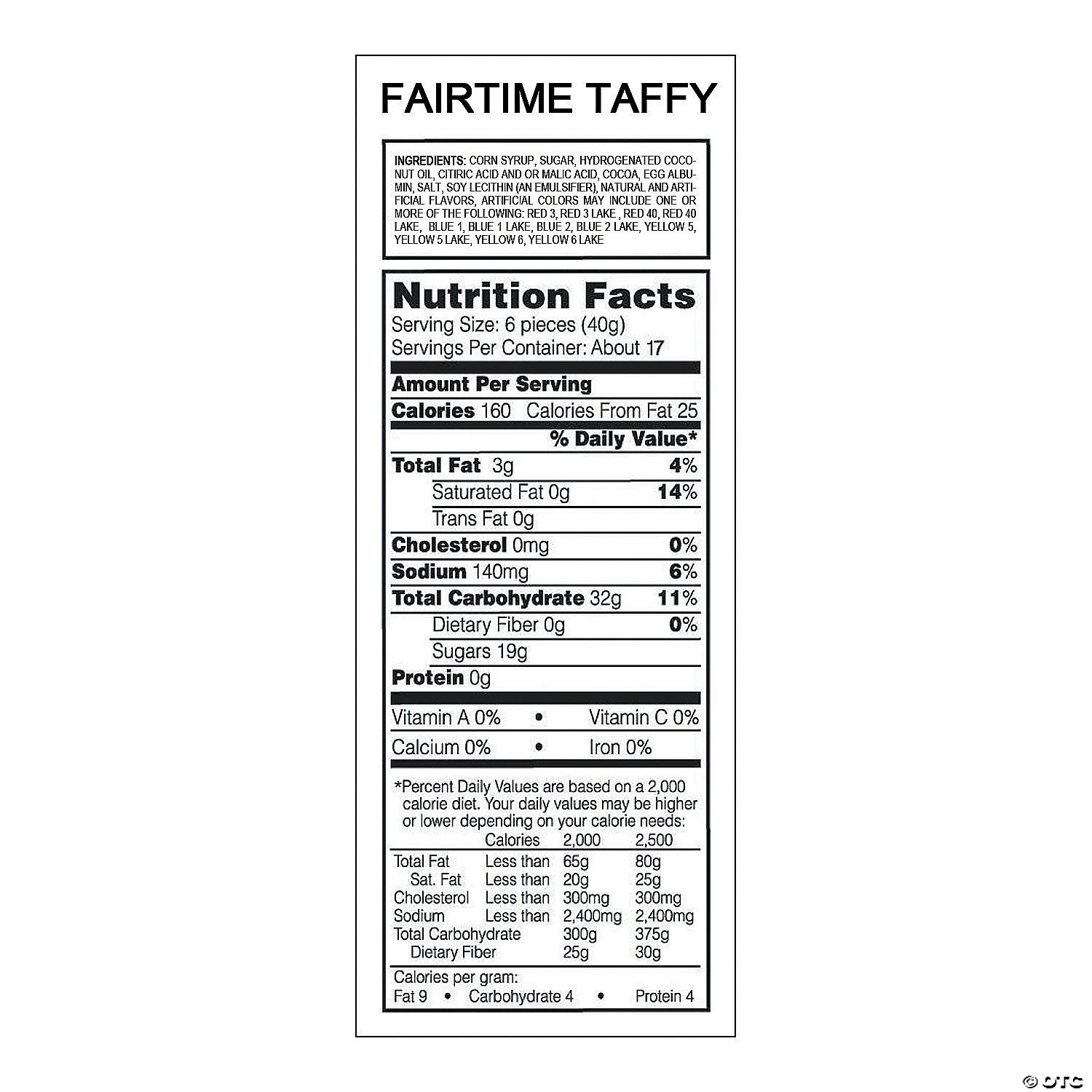 Salt Water Taffy - 193 Pc. 5 Salt Water Taffy - 193 Pc. - Image 3