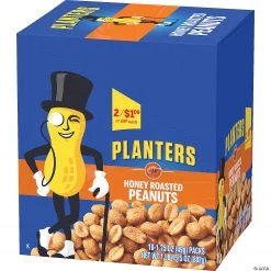 Planters Honey Roasted Peanuts, 1.75 oz, 18 Count -Candy&Snacks Official Shop planters honey roasted peanuts 1 75 oz 18 count13966295 a03 1