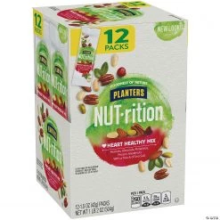 PLANTERS Nut-rition Heart Healthy Nut Mix, 1.5 oz, 12 Count -Candy&Snacks Official Shop planters nut rition heart healthy nut mix 1 5 oz 12 count13966221 a02 1