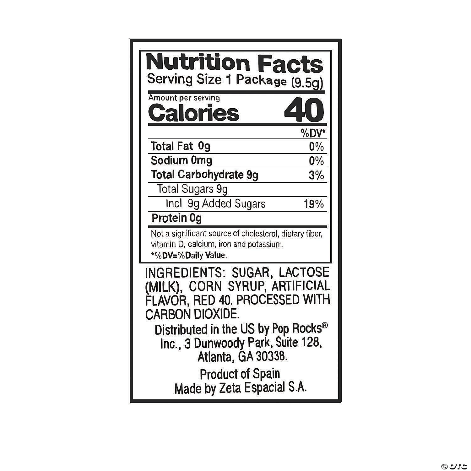 Pop Rocks® Cherry Hard Candy - 24 Pc. 5 Pop Rocks® Cherry Hard Candy - 24 Pc. - Image 3