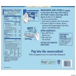 Pop Secret Premium Popcorn Homestyle, 3 oz, 30 Count 10 Pop Secret Premium Popcorn Homestyle, 3 oz, 30 Count -Candy&Snacks Official Shop pop secret premium popcorn homestyle 3 oz 30 count13966406 a03 1