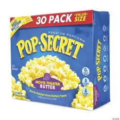 Pop Secret Premium Popcorn Movie Theater Butter, 3 oz, 30 Count -Candy&Snacks Official Shop pop secret premium popcorn movie theater butter 3 oz 30 count13966276 a02 1