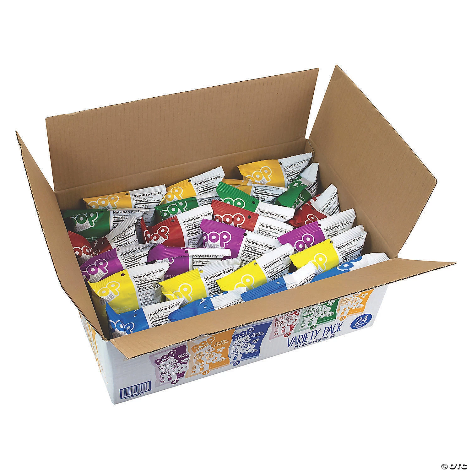 POPTIME Kettle Cooked Popcorn Variety Case - 24 Pieces 6 POPTIME Kettle Cooked Popcorn Variety Case - 24 Pieces - Image 4