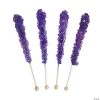 Rock Candy Lollipops - 12 Pc. -Candy&Snacks Official Shop purple rock candy lollipops 12 pc 13607553 1