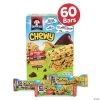 QUAKER Chewy Granola Bar Chocolate Chip & Peanut Butter Chocolate Chip Variety Pack - 60 Pieces