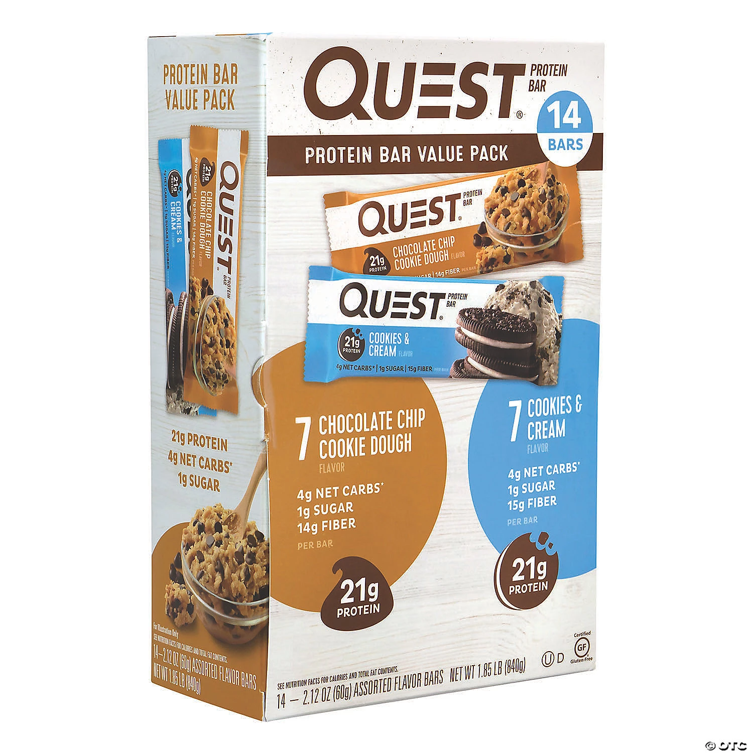 QUEST Protein Bar Variety Value Pack, 14 Count 4 QUEST Protein Bar Variety Value Pack, 14 Count - Image 2