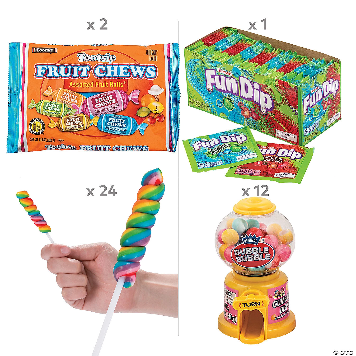 Rainbow Favorites Candy Favor Kit – 180 Pc. 4 Rainbow Favorites Candy Favor Kit – 180 Pc. - Image 2
