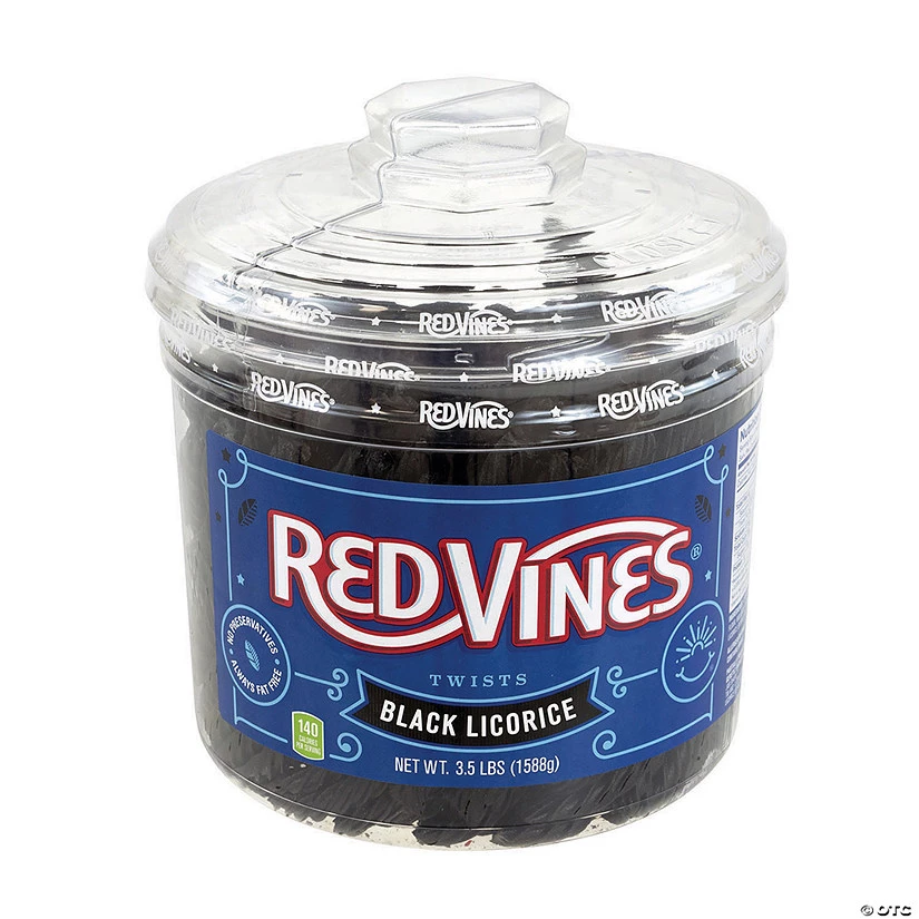 Red Vines Black Licorice Twists, 3.5 lb 3 Red Vines Black Licorice Twists, 3.5 lb