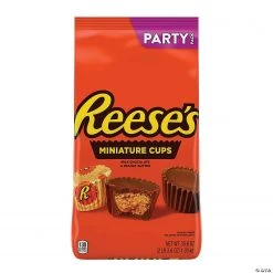 REESE'S Milk Chocolate Peanut Butter Cups Miniatures Candy - 35.6oz bag