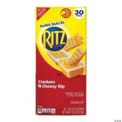 Ritz Crackers 'N Cheesy Dip, 30 Count