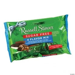 Russell Stover Sugar-Free 4-Flavor Mix, 10 oz, 2 Pack