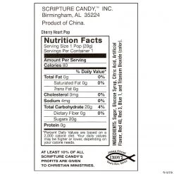 Scripture Candy™ John 3:16 Heart Lollipop & Bookmark -Candy&Snacks Official Shop scripture candy john 3 16 heart lollipop and bookmark13896808 a05 1