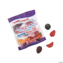 Scripture Candy™ Fruit of the Spirit Gummy Fruit Snacks - 50 Pc.