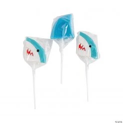 Shark Character Lollipops - 12 Pc.
