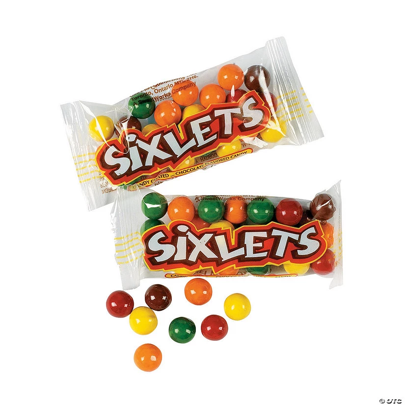Sixlets® Chocolate Candy Packs - 26 Pc. 3 Sixlets® Chocolate Candy Packs - 26 Pc.