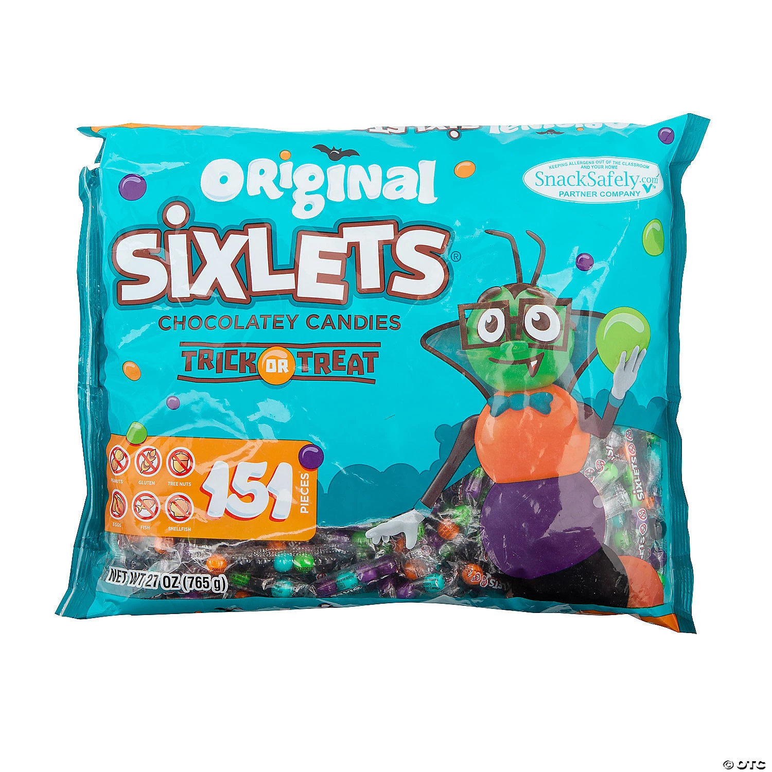 Sixlets® Halloween Candy - 150 Pc. 3 Sixlets® Halloween Candy - 150 Pc.