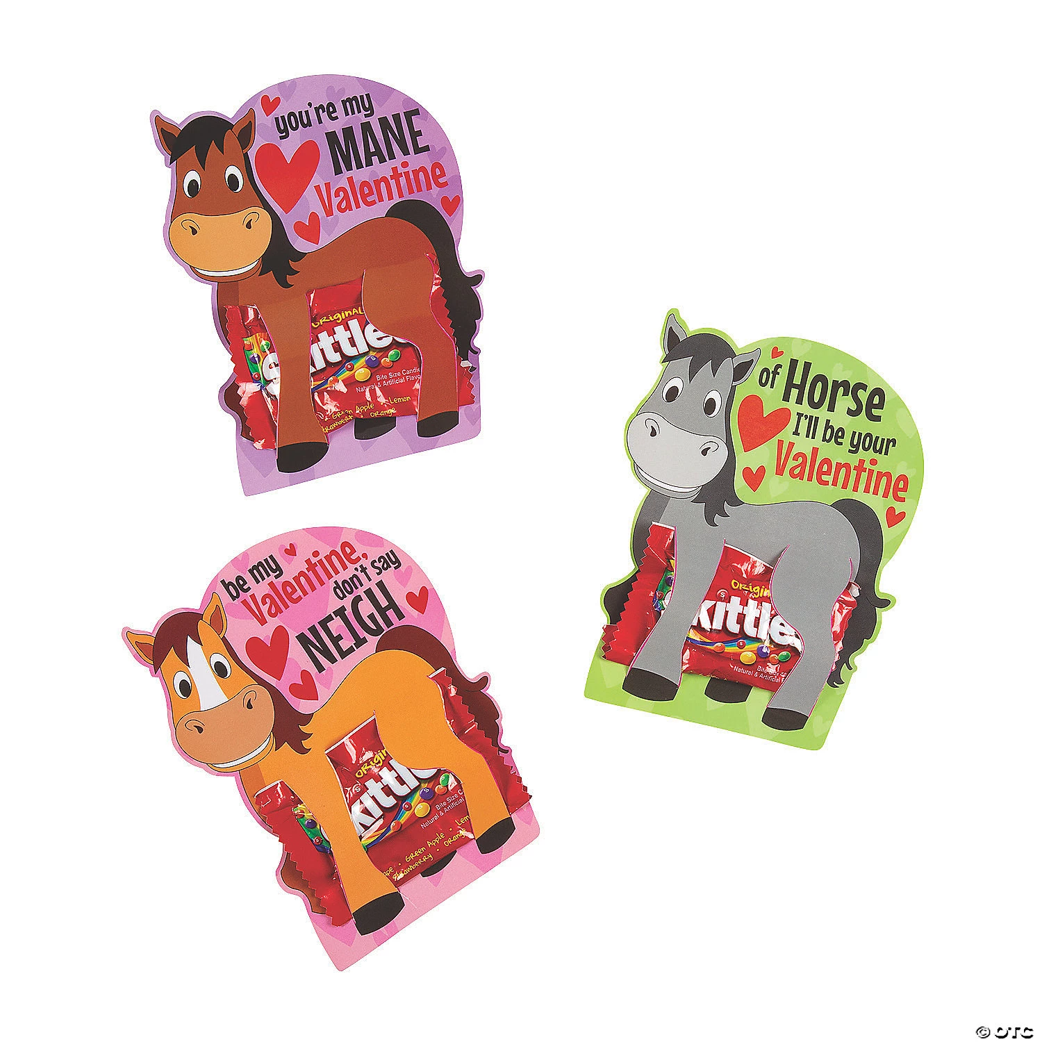Skittles® Fun Size Fruit Candy with Horse Valentine’s Day Cards - 12 Pc. 3 Skittles® Fun Size Fruit Candy with Horse Valentine’s Day Cards - 12 Pc.