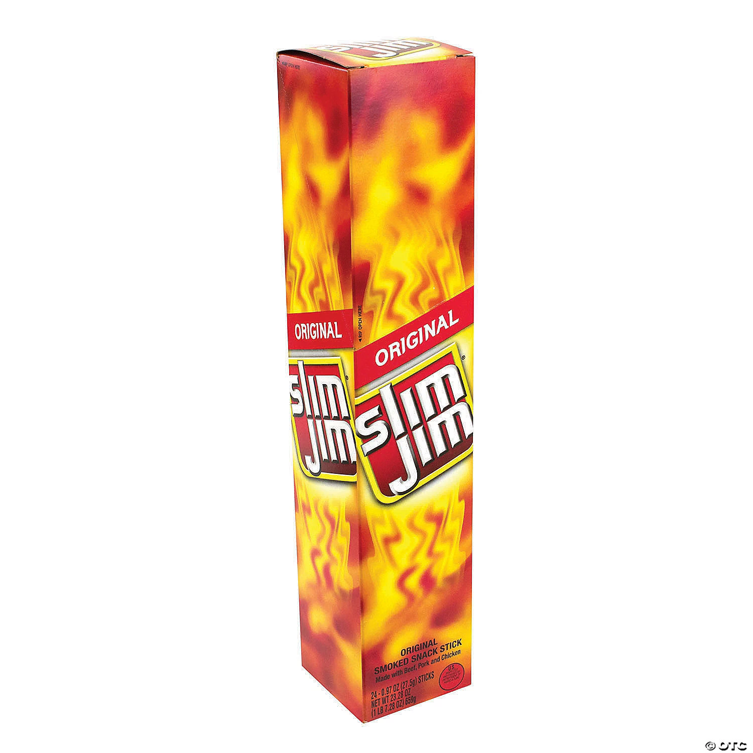Slim Jim Original Smoked Snack Stick, 0.97 oz, 24 Count 3 Slim Jim Original Smoked Snack Stick, 0.97 oz, 24 Count