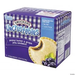 SMUCKER'S UNCRUSTABLES Peanut Butter & Grape, 2 oz - 10 Count, 2 Pack -Candy&Snacks Official Shop smuckers uncrustables peanut butter and grape 2 oz 10 count 2 pack14093042 a02 1