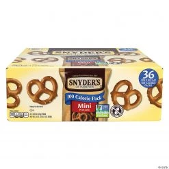 Snyder's Mini Pretzels 100 Calorie Bags 36 Count