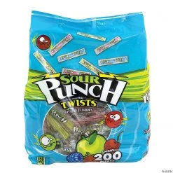 Sour Punch Twists 4-Flavor, 185 Count