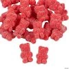 Sugar Coated Gummy Bear Candy - 100 Pc. -Candy&Snacks Official Shop sugar coated cherry gummy teddy bear candy 100 pc 14145368 1