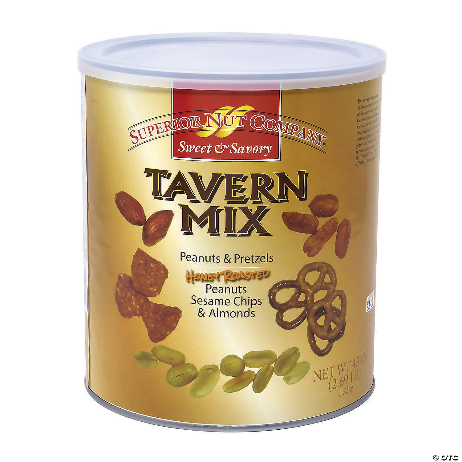 Superior Nut Sweet & Savory Honey Roasted Tavern Mix, 43 oz 3 Superior Nut Sweet & Savory Honey Roasted Tavern Mix, 43 oz