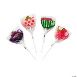 Tea Party Character Lollipops - 12 Pc.