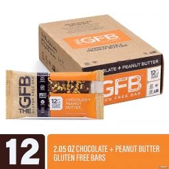 The GFB Gluten Free Bar Chocolate & Peanut Butter - 12 Pc.